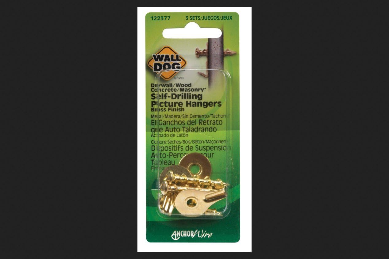 Wall-Dog Hook 50 Lb Card
