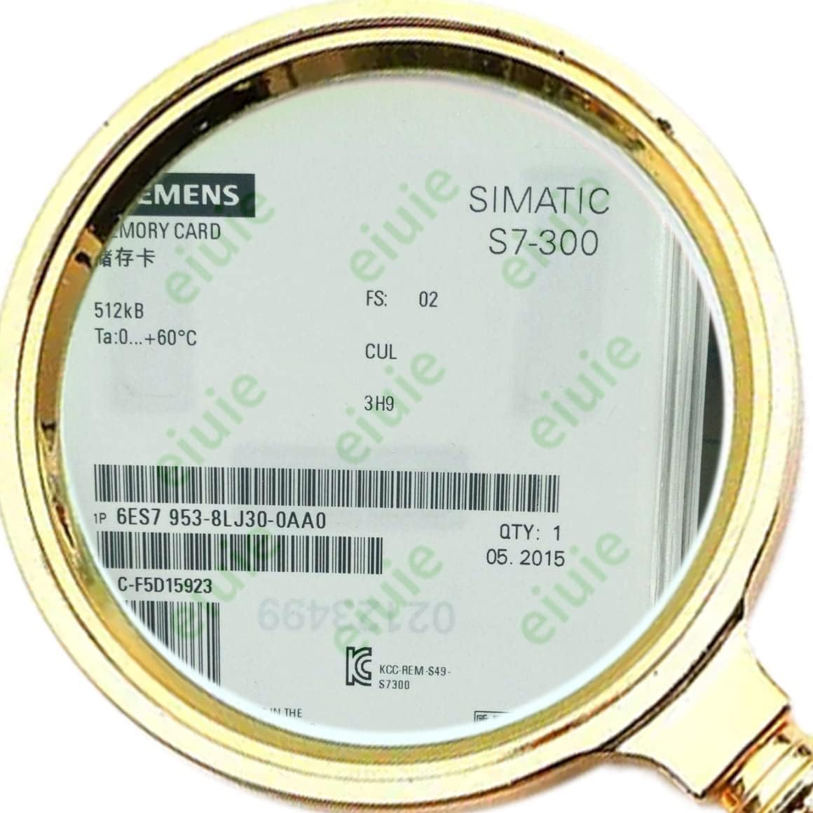 Memory Card 6ES79538LJ300AA0S7, Micro Memory Card for S7-300/C7/ET 200, 3, 3V Nflash, 512 KB 6ES7953-8LJ30-0AA0 6ES7 953-8LJ30-0AA0