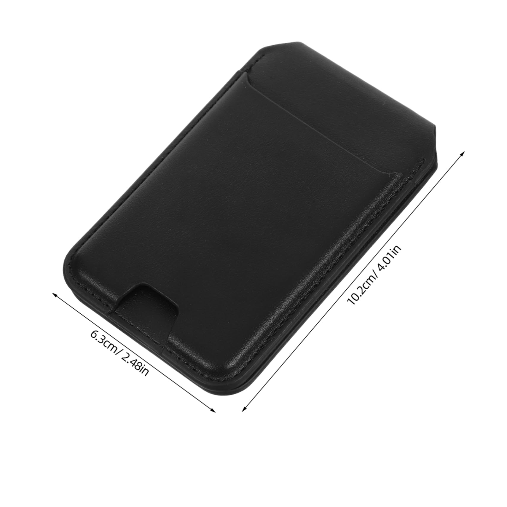 Operitacx Supporto Magnetico per Telefono Pieghevole Portafoglio per Carte di Credito in Pu Porta Documenti Slot per Schede d Accesso Supporto per Carte Magnetico per Custodie per Telefono