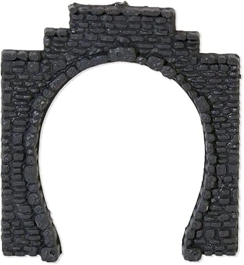 Noch 34400 5.5 x 6.5 cm Tunnel Portal Plastic Single Track Landscape Modelling 2-Piece