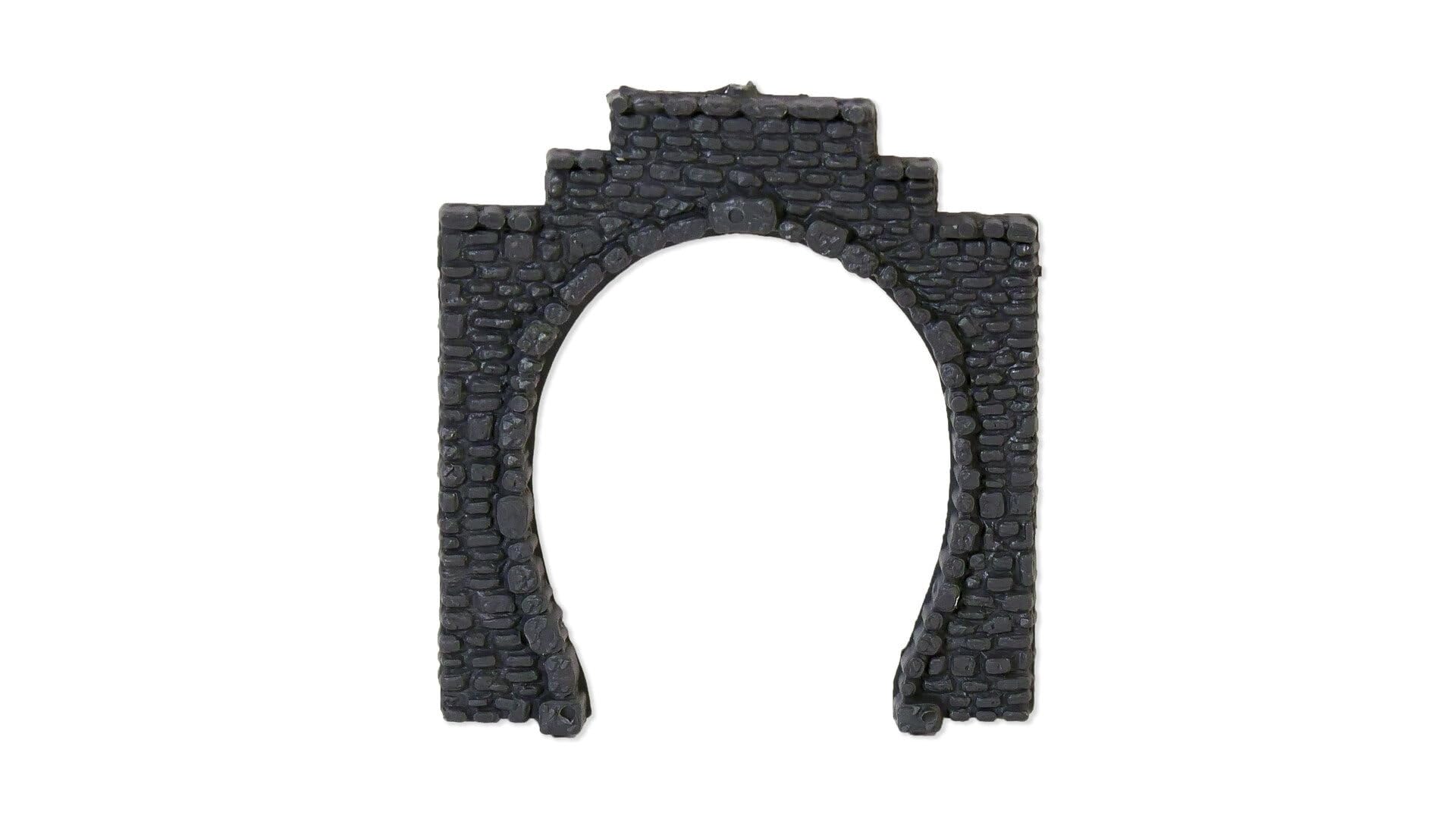 Noch 34400 5.5 x 6.5 cm Tunnel Portal Plastic Single Track Landscape Modelling (2-Piece)