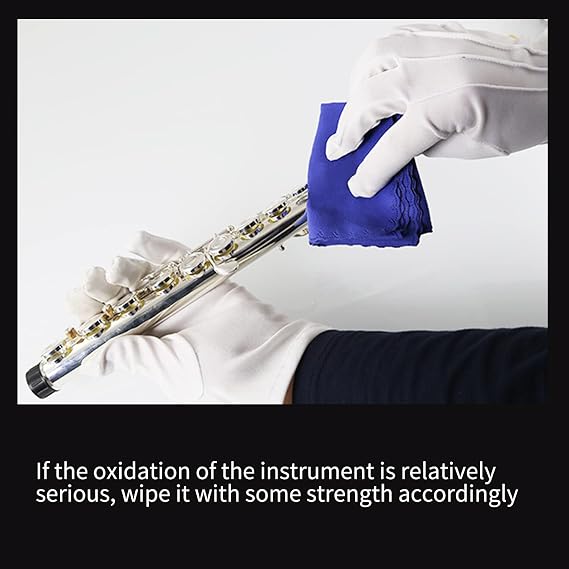 Silver Polishing Cream - Removes Tarnish Oxidation from Sterling Silver for Flute,Clarinet,Trumpet. Musical Instruments,30g