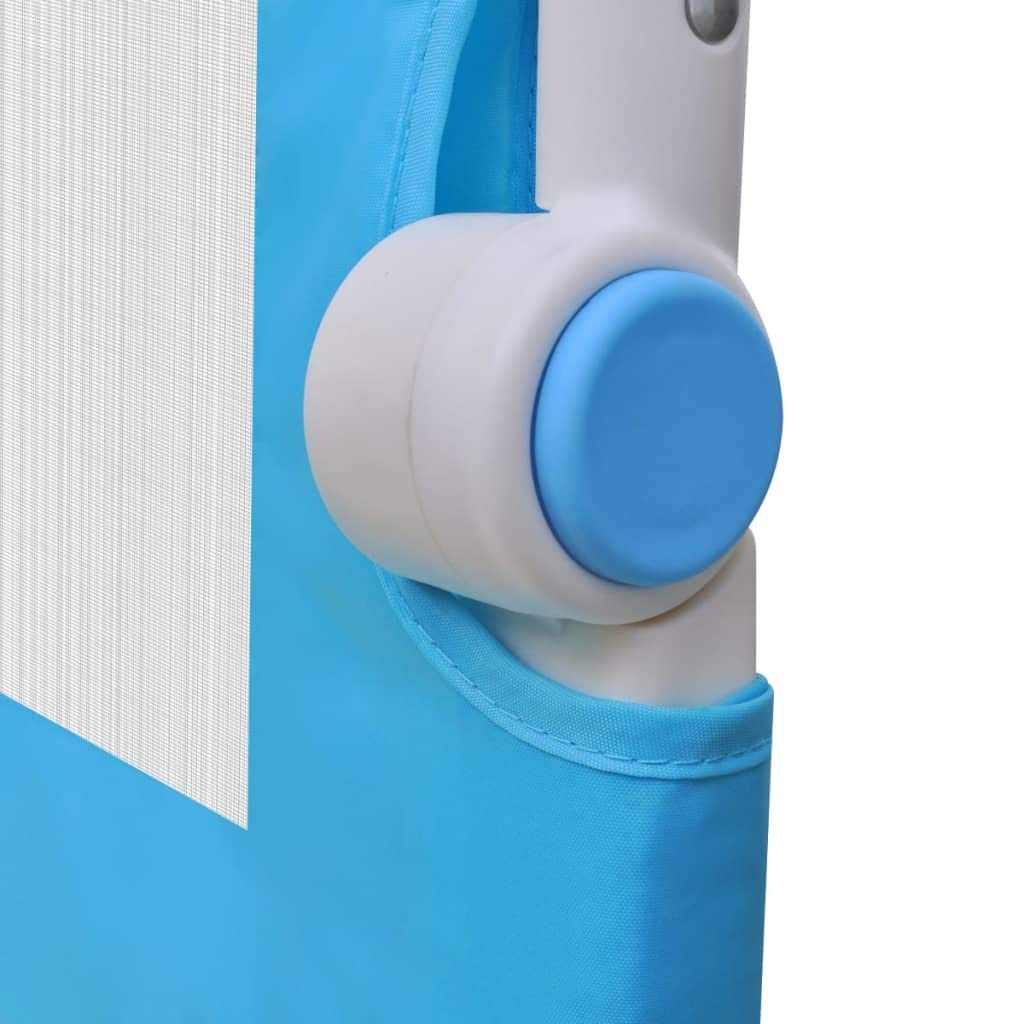 Festnight Barrera de Cama Barrera de Seguridad Infantil para la Cama 102 x 36,5 x 42 cm Azul