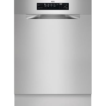 AEG FUS7570APM Dishwasher Series 7000 with Glass Protection Energy Class B Cutlery Drawer Personalised Time Control Quiet 42 dB Water Stop 14 MG [Energy Class B]