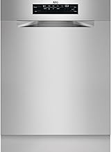 AEG Unterbau Geschirrspüler 60cm, Serie 7000, Glasschutz, Energieklasse A, Besteckschublade, personalisierte Zeit-Steuerung, leise 42dB, Wasserstopp, ComfortRails-Teleskopauszüge, FUS7676APM