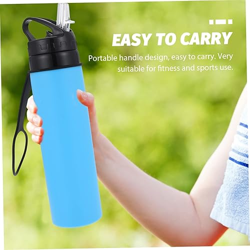 Miniatura 8 de Anneome Botella deportiva de viaje, hervidor de agua portátil, jarra de agua deportiva, botella de agua Brita, botella de agua deportiva, botella de