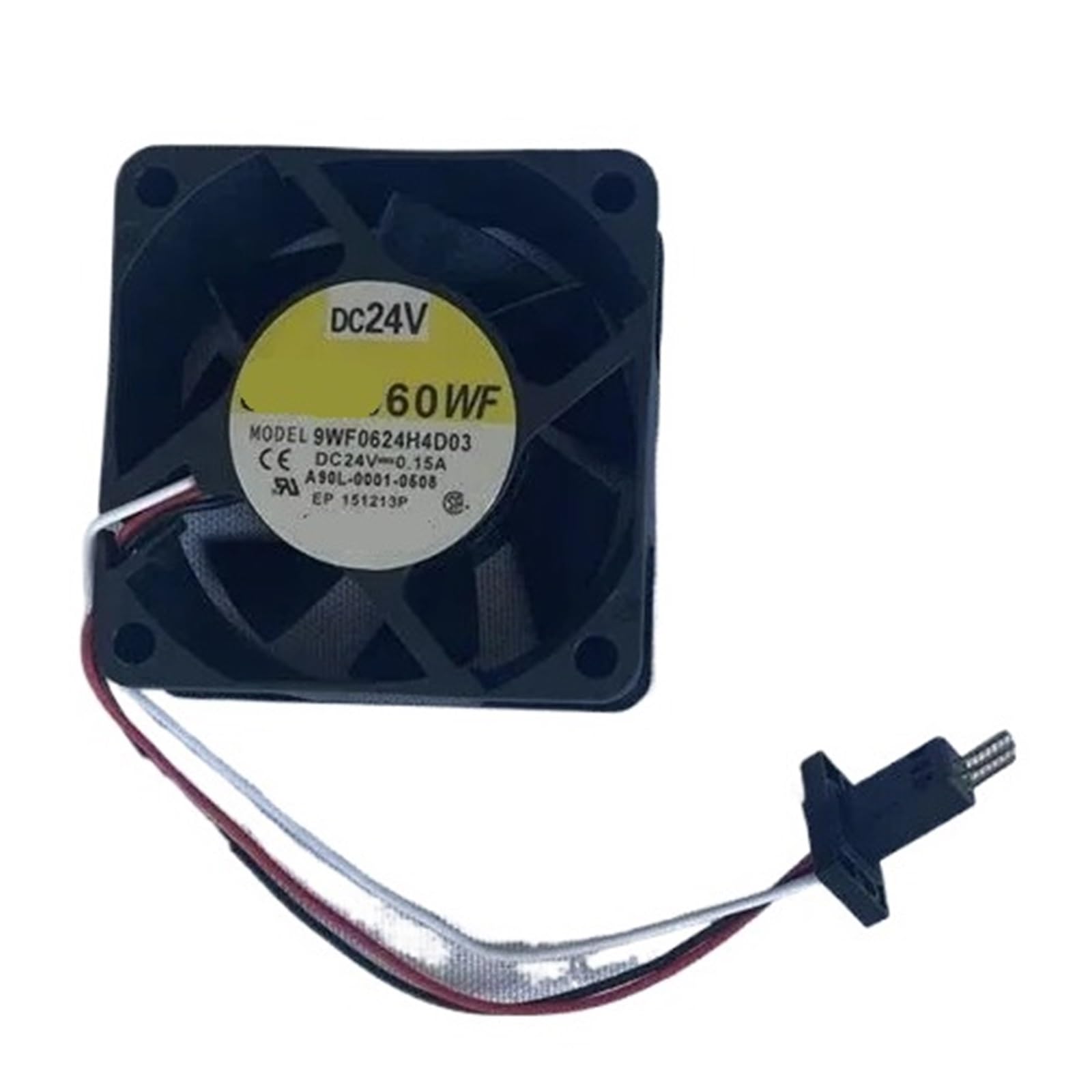 YMUGUEGH 6cm Fan 9WF0624H4D03 A90L-0001-0508 24V 0.15A 6025 Axial Flow Fan