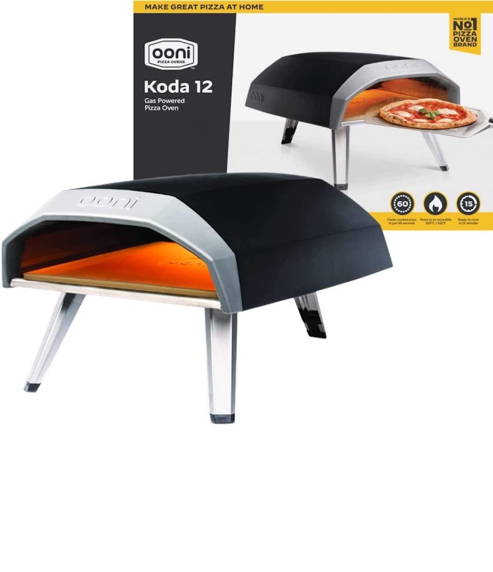 Amazon.co.jp: Ooni Koda 12 ウニ コーダ ガス Gas Powered Pizza Oven 