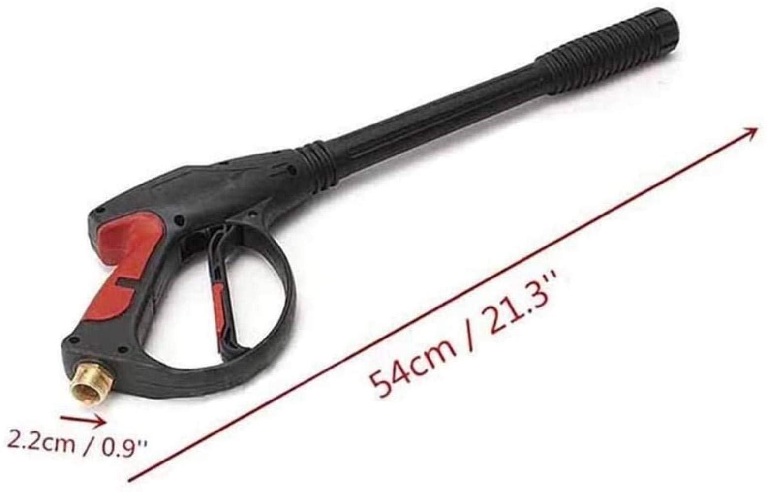 Pistolet na wodę domowy przenośny wysokociśnieniowy z długim prętem pistolet do czyszczenia mała szczotka mycie samochodu