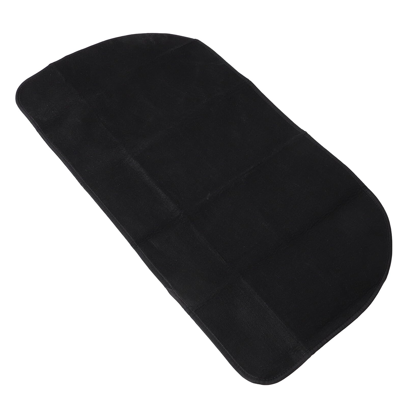 Yardenfun Tappetino Ignifugo Mezza Forma Semicircolare Protezione Pavimento Resistente Alte Temperature per Stufa e Barbecue Antincendio per Interni ed Esterni Design Elegante e Sicuro
