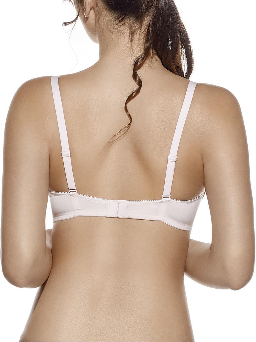 Selente Mummy Love - Sujetador de lactancia para mujer, sin aros (fabricado en la UE) en gran selección de tallas con red de lavandería exclusiva, Encaje acolchado negro, 90C