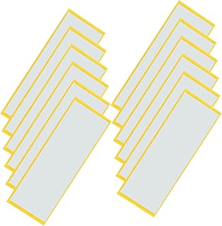 Veemoon 10pcs Finger Skateboard Sticker Deck Sandpaper Griptape Foam Tape Skateboard Finger Tapes Foam Grip Tape Foams Grip Tape for Fingerboards Major Non-Slip Foam Child Handle White