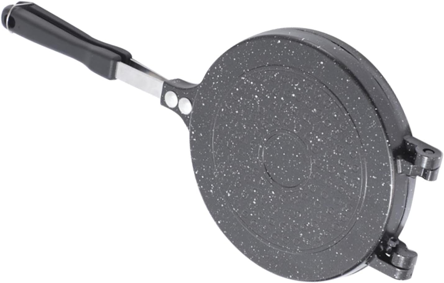 Double Sided Frying Pan Nonstick Pancake Pan Non Stick Ideal for Cooking Spanish Tortilla & Frittata (Black)