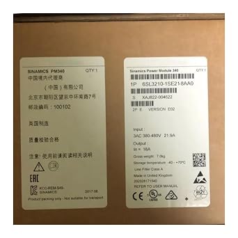 6SL3210-1SE21-8AA0 New and Sealed in Box 6SL32101SE218AA0