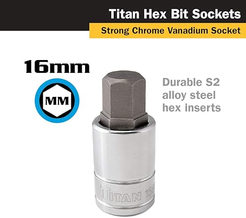 Miniatura 7 de Llave allen 15611 de 0,43 pulgadas para encaje de12 pulgadas de Titan Tools.