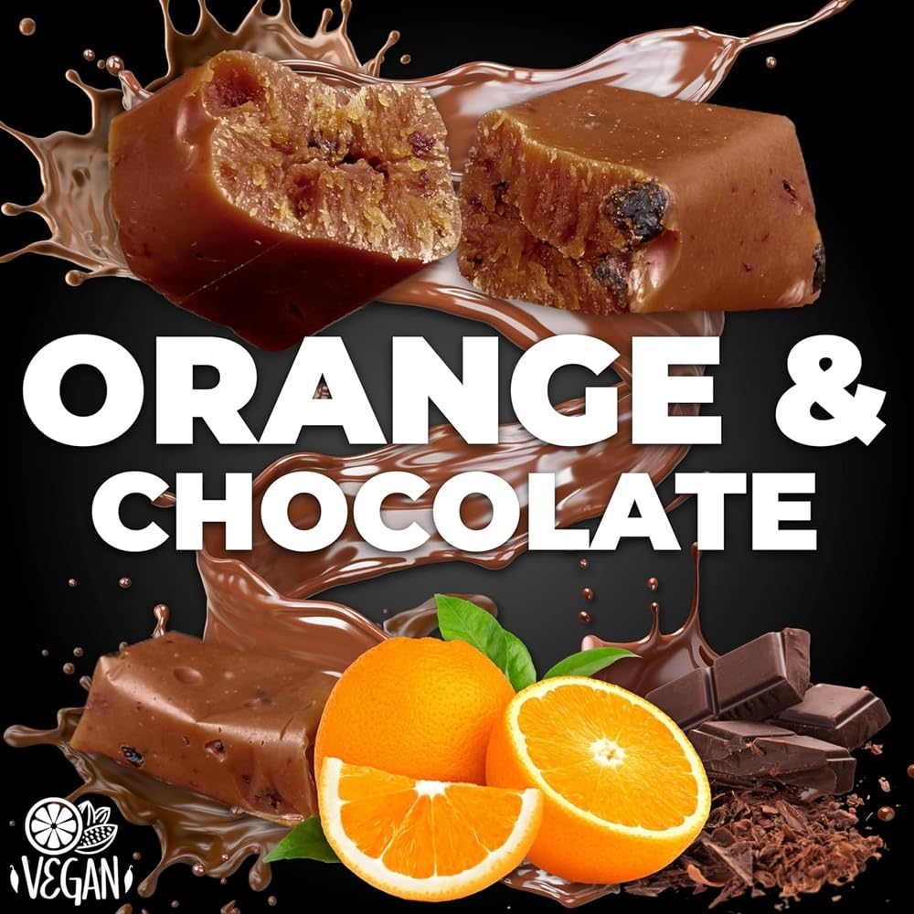 Mr Fudgesto - Vegan Fudge Candy - Orange & Chocolate Flavor - Confectionery Treat - Sweets Box - Suitable for Gifting - 31.7 oz (900 g)