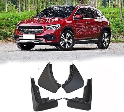 ZanLIn Car mudguard suitable for Benz GLA-Class X156 H247 2020-2023, Mud Flaps Splash Guards Replacement Decorative Mudguard Wheel Baffle Protection