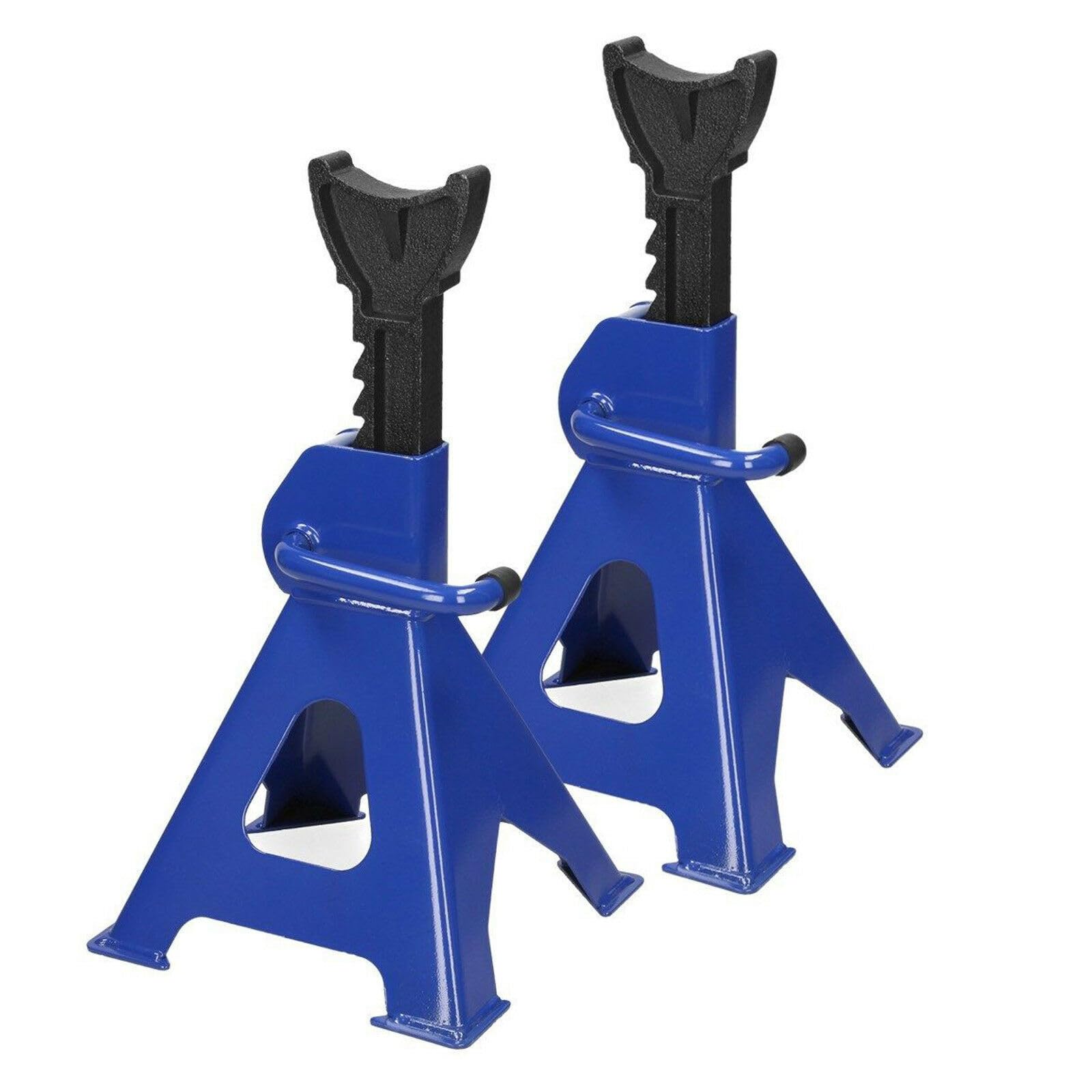 Automotive - Caballete de seguridad (3000 kg, altura de elevación de 290 a 430 mm, altura de elevación, altura regulable, 2 soportes 3T para coche)