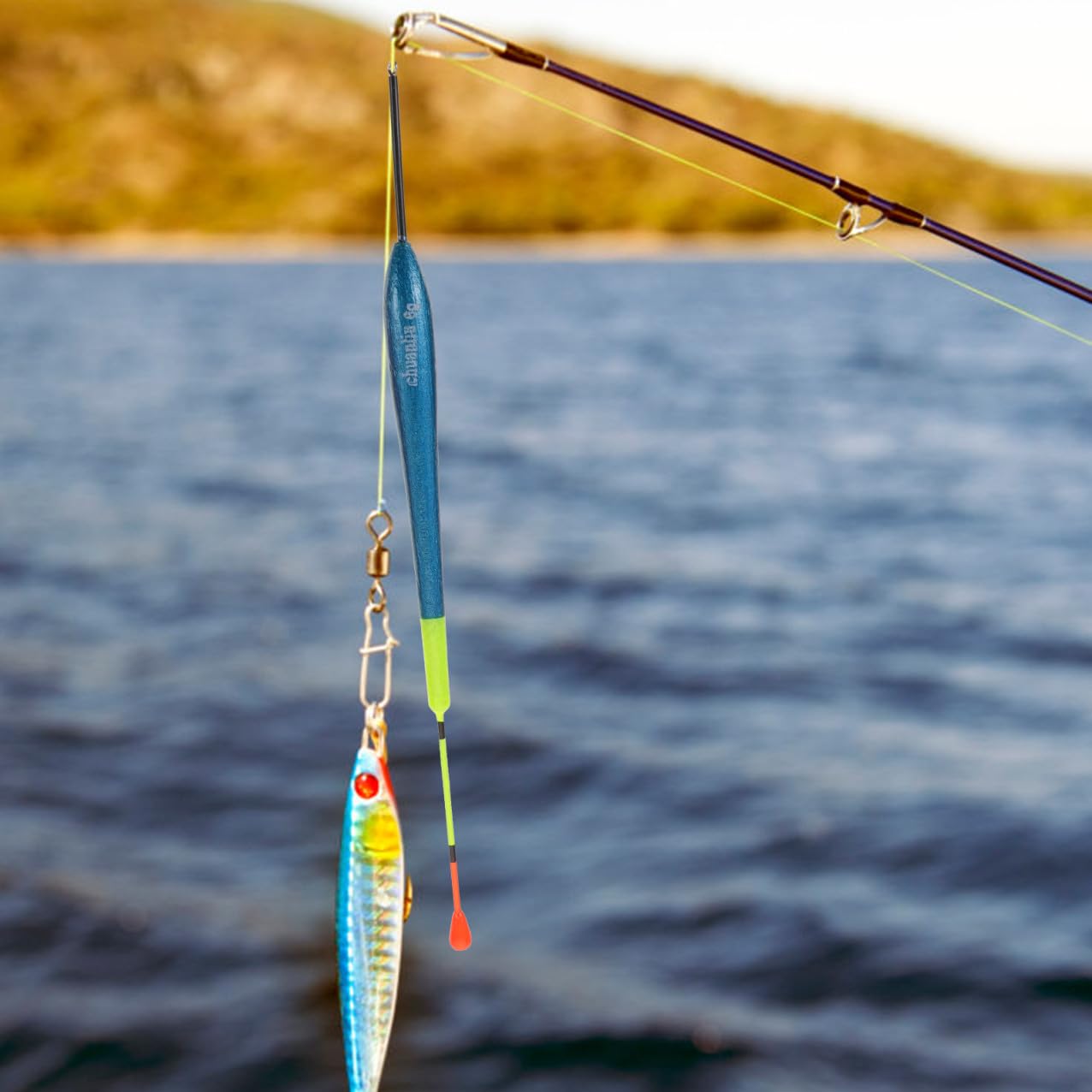 Yardwe Teiliges Holzangel Schwimmer Hochsensibel Für Süß Für Angeln Von Forellen Barsch Und Raubfischen Zu Erkennen Und Anwendung