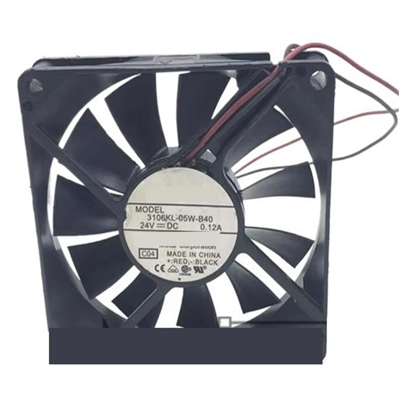 CZVJUKBYP 80 * 15mM 24V 0.12A 8CM Cooling Fan 3106KL-05W-B40(2wire A1)