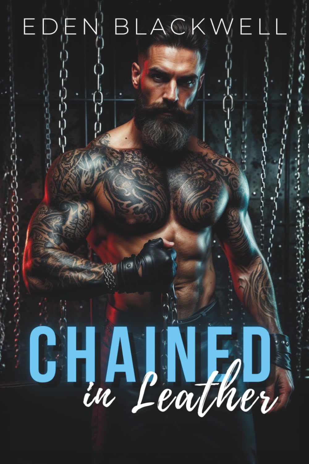 Chained in Leather: An Erotic MC Biker Romance Featuring Breeding Kink & Submission (Bad Bikers Club)