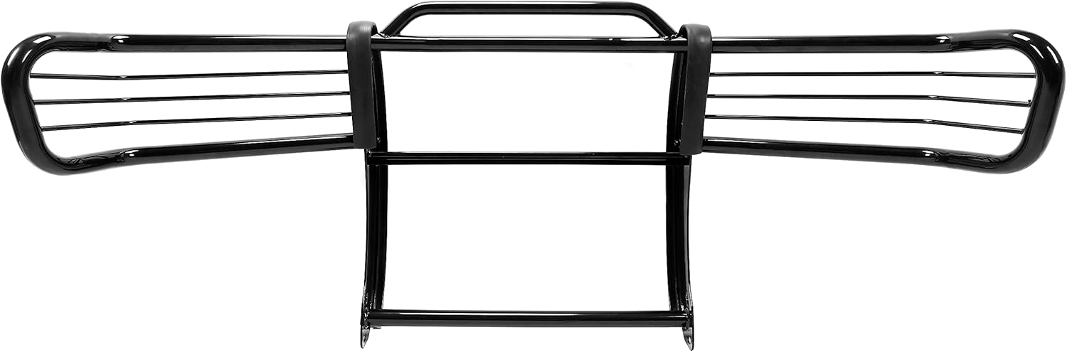 KUAFU Front Bumper Brush Guard Compatible with 2001-2004 Nissan Frontier Grille Guard Bumper Protector Steel Powder Coated Black