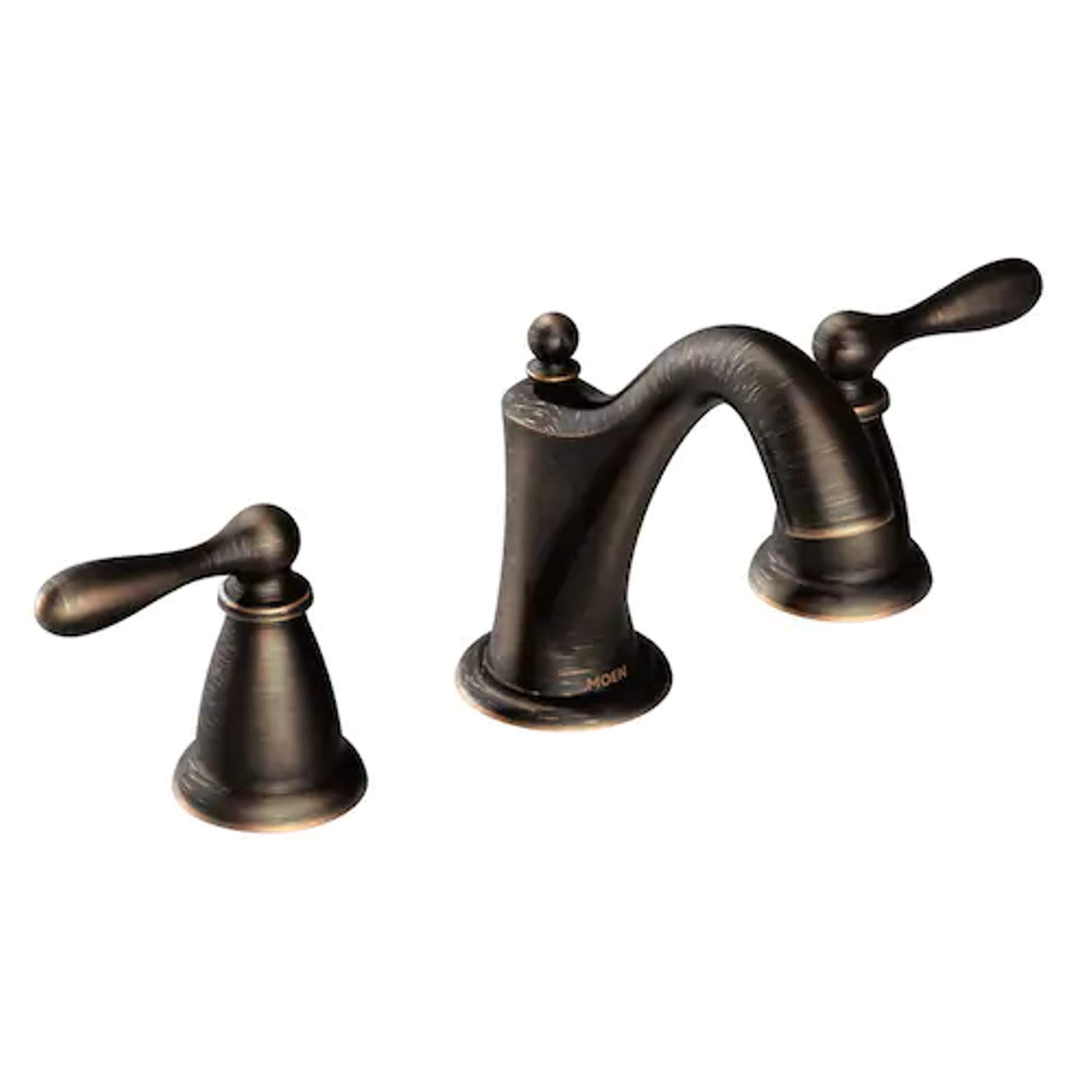 MOEN WS84403 Rubinetto Lavabo A 2 Leve Cromato, Miscelatore Per Lavabo Da 10,2 Cm, Garanzia A Vita