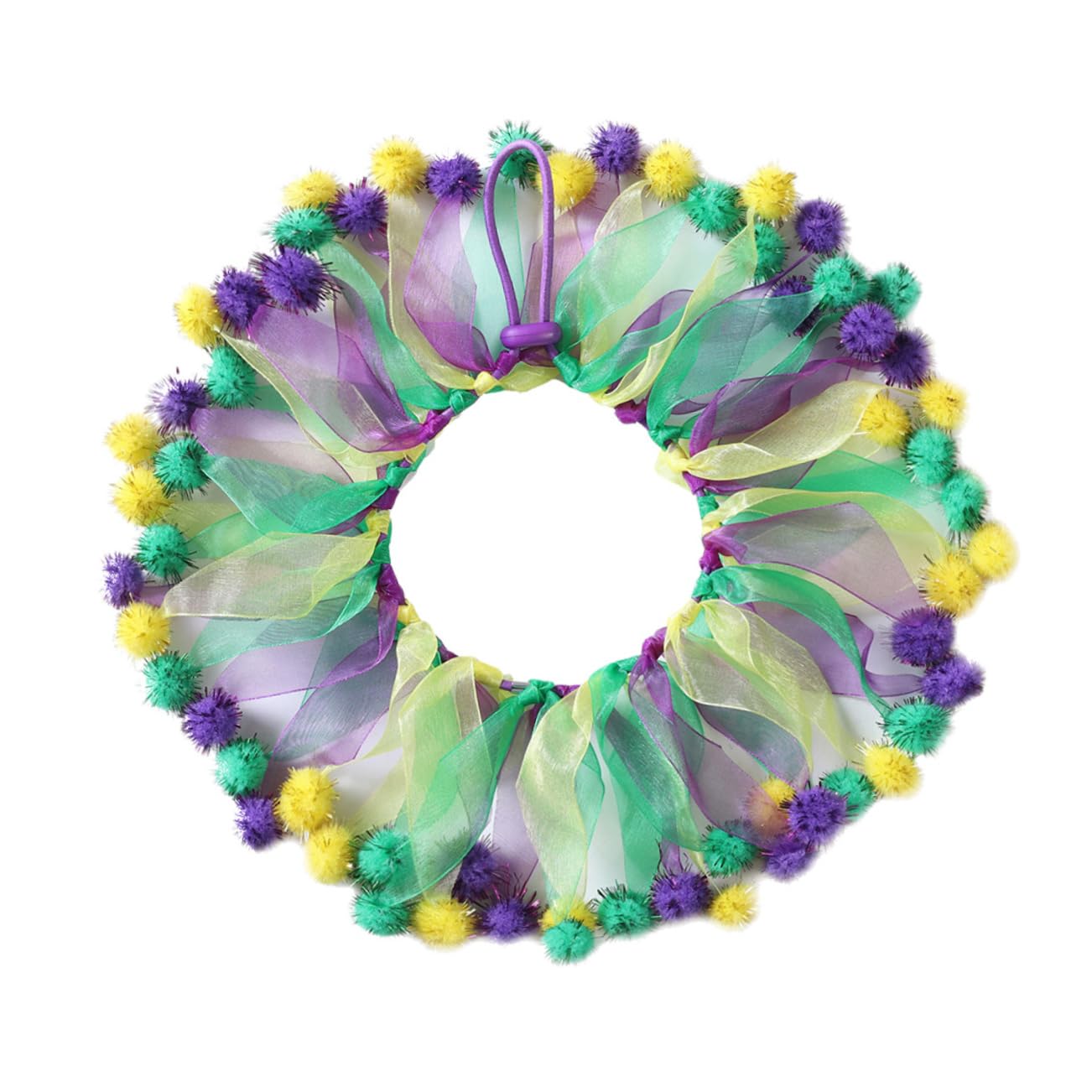 Collar ajustable festivalero para lucir en cumpleaños de perros y gatos pequeños
