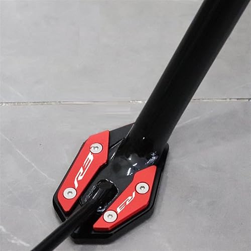 Miniatura 4 de Motorcycle Kickstand Foot Side Stand Extension Support Plate for Yamaha YZF R3 R25 MT03 MT25 2019 2022 MT 03 25 R 3 25 (Color  MT03 Gold)