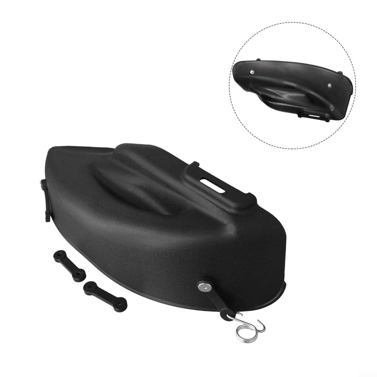 Kit de couvercle de tondeuse à gazon, 117,8 cm, kit de couverture de broyage pour tracteurs de pelouse, avec accessoires de montage pour le modèle 917 Tondeuse à gazon Deck 532406581