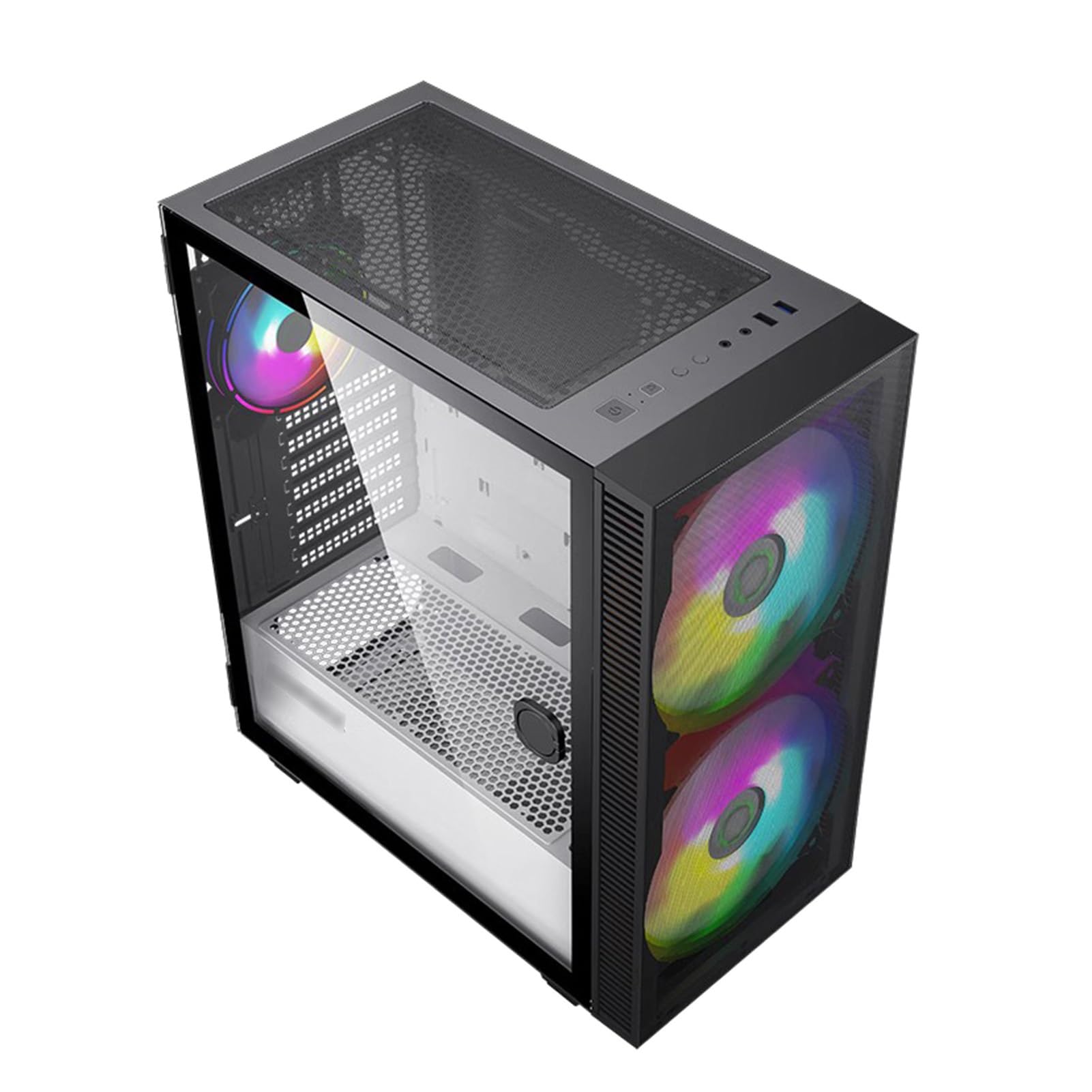 Obudowa Do Gier PC, Obsługuje Formaty ATX/M-ATX/ITX, Wentylatory 6x120 Mm, Główna Obudowa Komputera Chłodzona Wodą 360°, Odpowiednia Do Gier I Pracy Biurowej