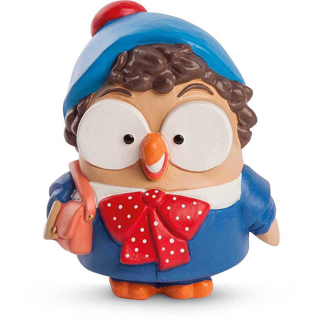 Egan Owl Figurine Student Goofo 01 Inches