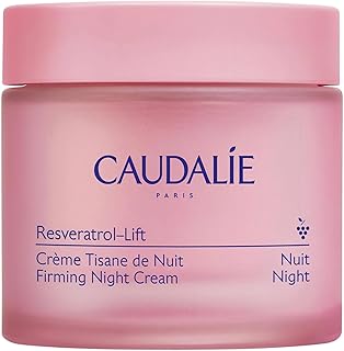 Caudalie Resveratrol-Lift Retinol Alternative Firming Night Cream Moisturizer, Refillable - 50 mL