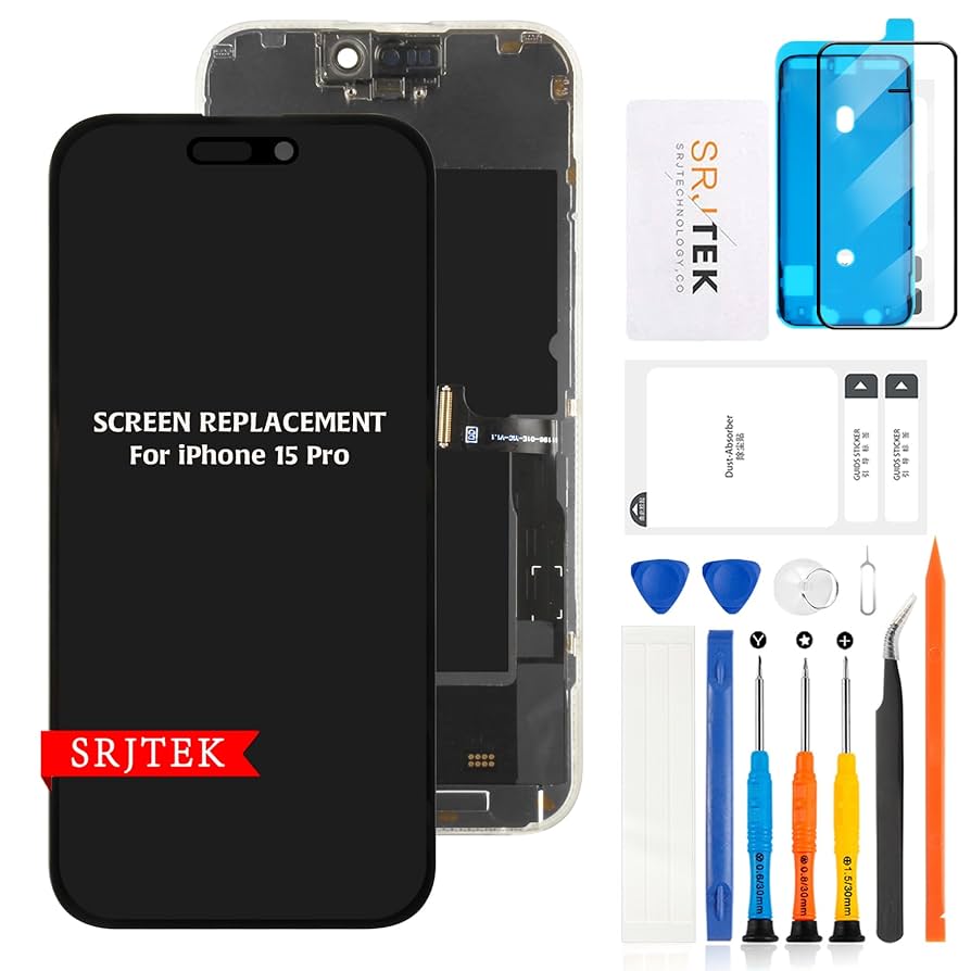 Amazon.co.jp: SRJTEK For iphone 15 Pro 『Soft OLED+120Hz対応