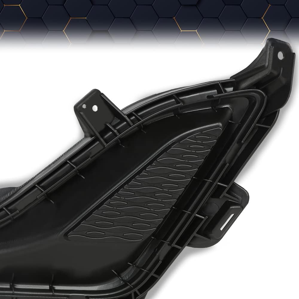 PIT66 Fog Light Cover Compatible with 2014-2016 Hyundai Elantra 2 Pcs Front Left and Right