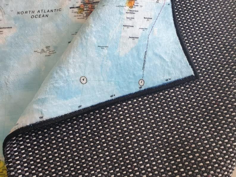 Solar System Rug, Solar System Old Map, World Map, Kids Rug, Solar System, Retro Solar System, Educational Rug, D179 (63”x90”)=160x230cm