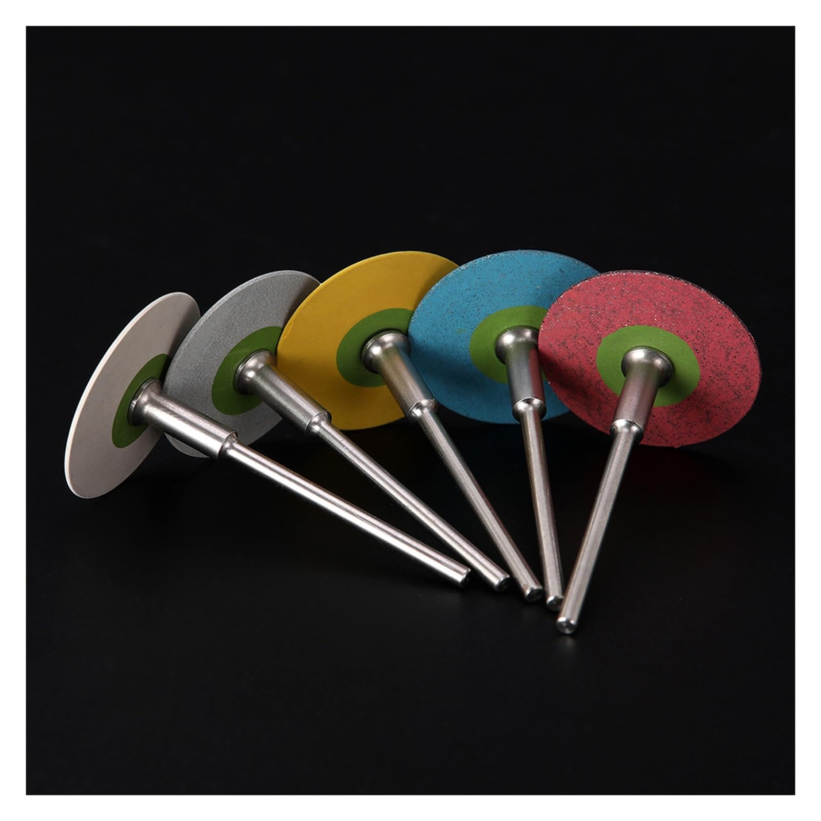 Ruedas de diamante de caucho de 26 mm for disco pulidor de laboratorio de porcelana de circonio(Ultra Fine)