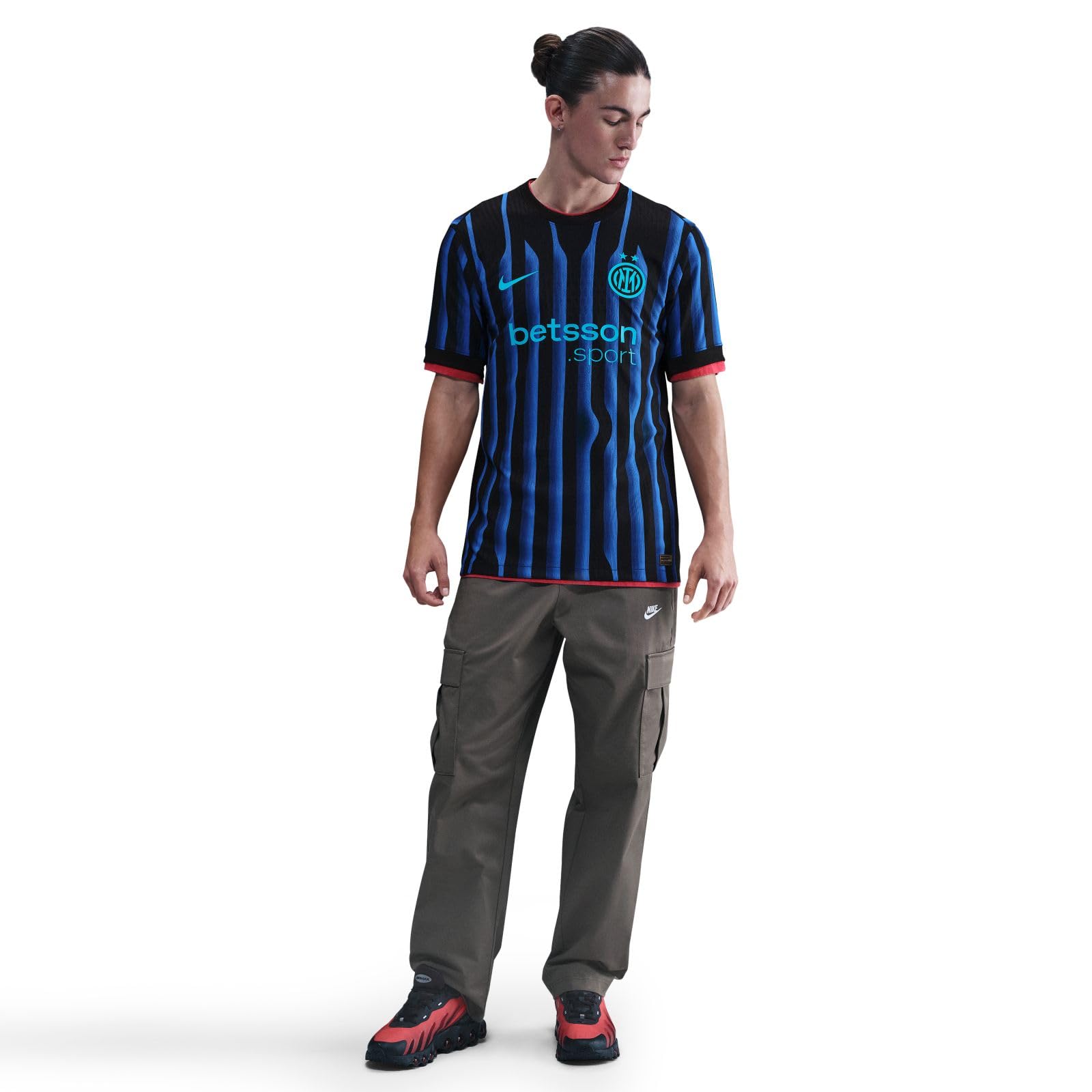 Nike Inter Mailand 2025/26 Match Home Nike Authentic Dri-Fit ADV Fußballtrikot für Herren Maglia da Calcio Uomo
