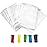 Newkita Small Cellophane Bags, Clear Gift Treat Bags for Candy, Cake Pops, Goodies & Party Favors with 4\'\' Ties, 100PCS (4\'\' x 6\'\')