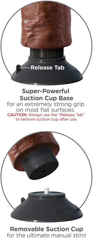 Pipedream Products King Cock 8 Inch Vibrating Cock, Brown