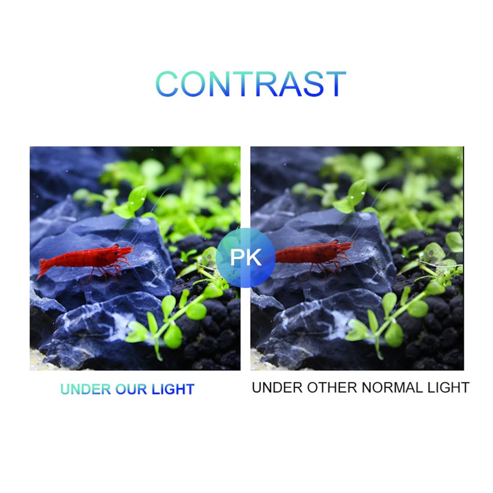 Luz de Acuario LED Ultrafina 5W / 10W / 15W Iluminación de Plantas acuáticas Lámpara con Clip a Prueba de Agua para Plantas de Tanque de Peces Luz de Cultivo (Color : X3 White Lig