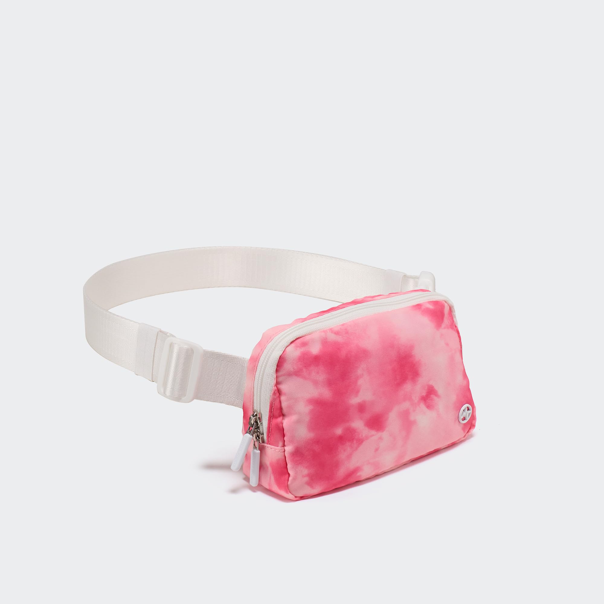 Pander Nylon Fanny Pack for Women, Two-Way Zipper Crossbody Bag view 3