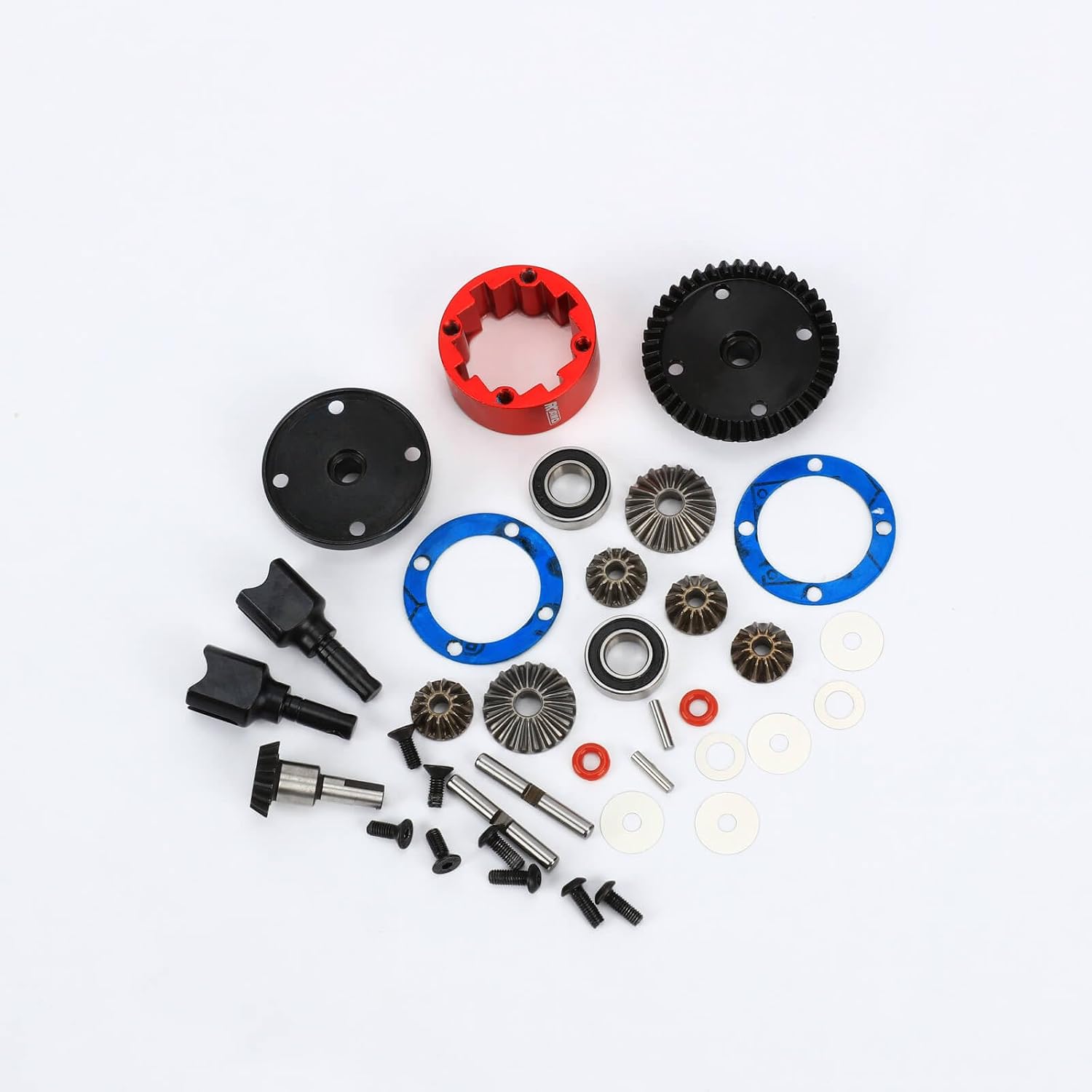 RCAWD 40Crmo 42T Differential Assembly with 15T Input Gear for Arrma 1/7 Fireteam Infraction Limitless Mojave 6s 42T Diff Gear 1/8 Kraton Notorious Outcast Talion Typhon 6s Series Upgread Parts