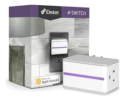 iDevices Switch - WiFi Smart Plug w/Energy Monitoring, No Hub Required, Compatible with Alexa