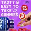 علكة فيتامين الكبار متعددة الفيتامينات - 120 علكة بنكهة التوت (إمدادات لمدة شهرين) | تركيبة فيتامين د المعقدة | الفيتامينات المتعددة القابلة للمضغ للرجال والنساء | الدعم المناعي | 10 فيتامين الكبار الأساسي