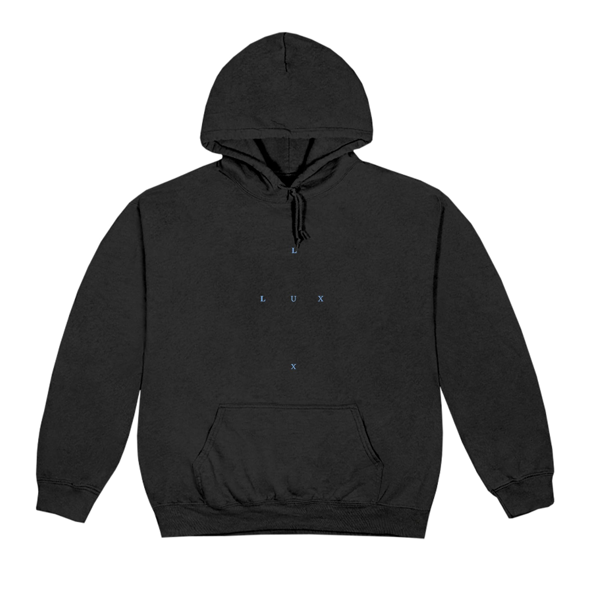 ROSALÍA Unisex Official Merch Rosalía Lux Cross Hoodie Black Kapuzenpullover (1er Pack)