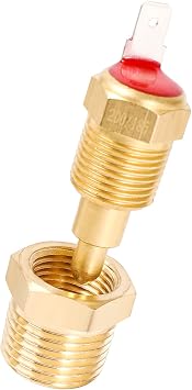 Fan Temperature Switch 200F On 185F Off, 3/8 NPT Thread