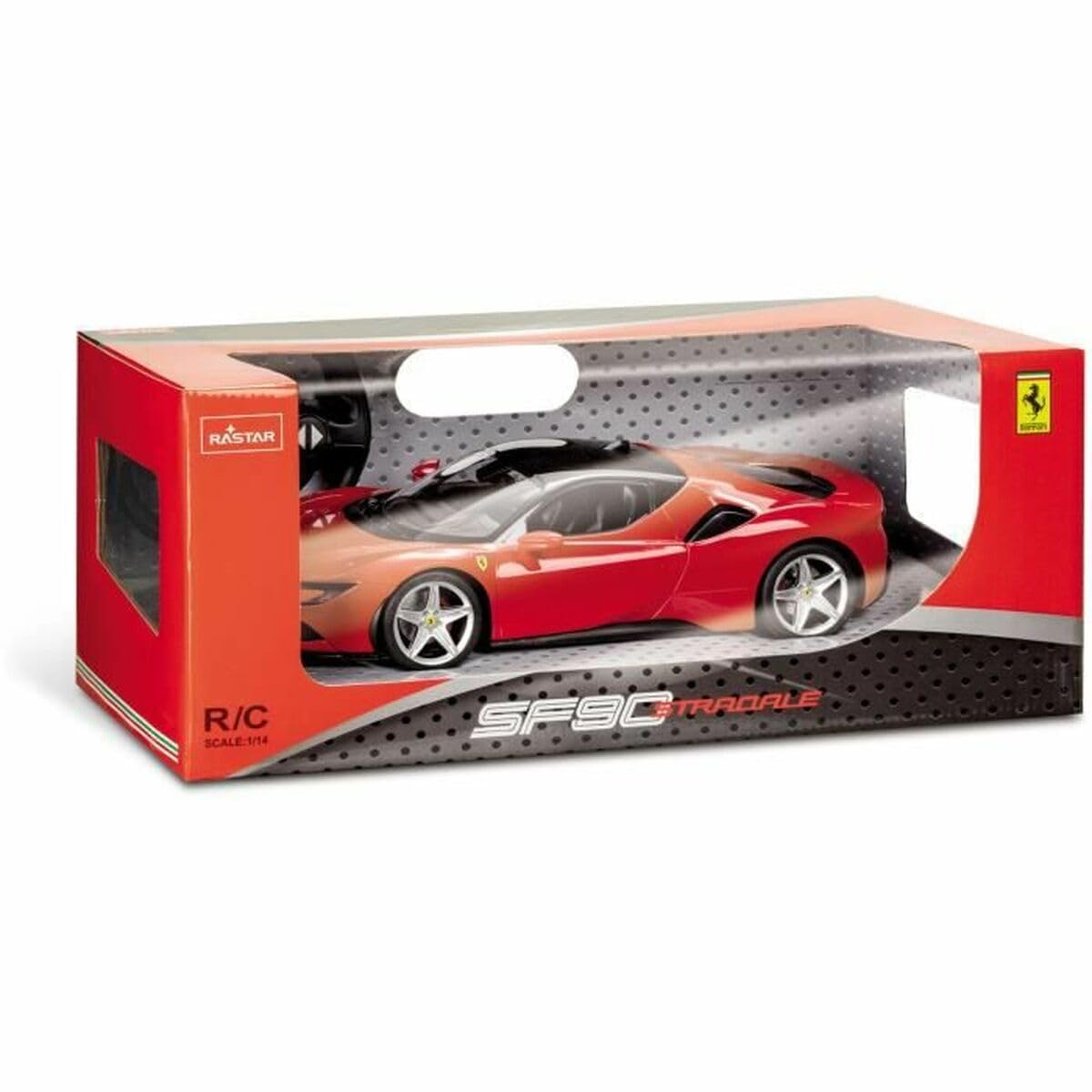 Mondo Motors, FERRARI SF90 STRADALE, Modello in Scala 1: 14, fino a 10 km/h di Velocità, Auto Giocattolo per Bambini 63659