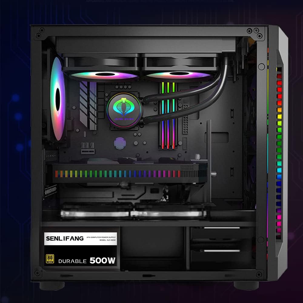 Power Supply installed in a PC case