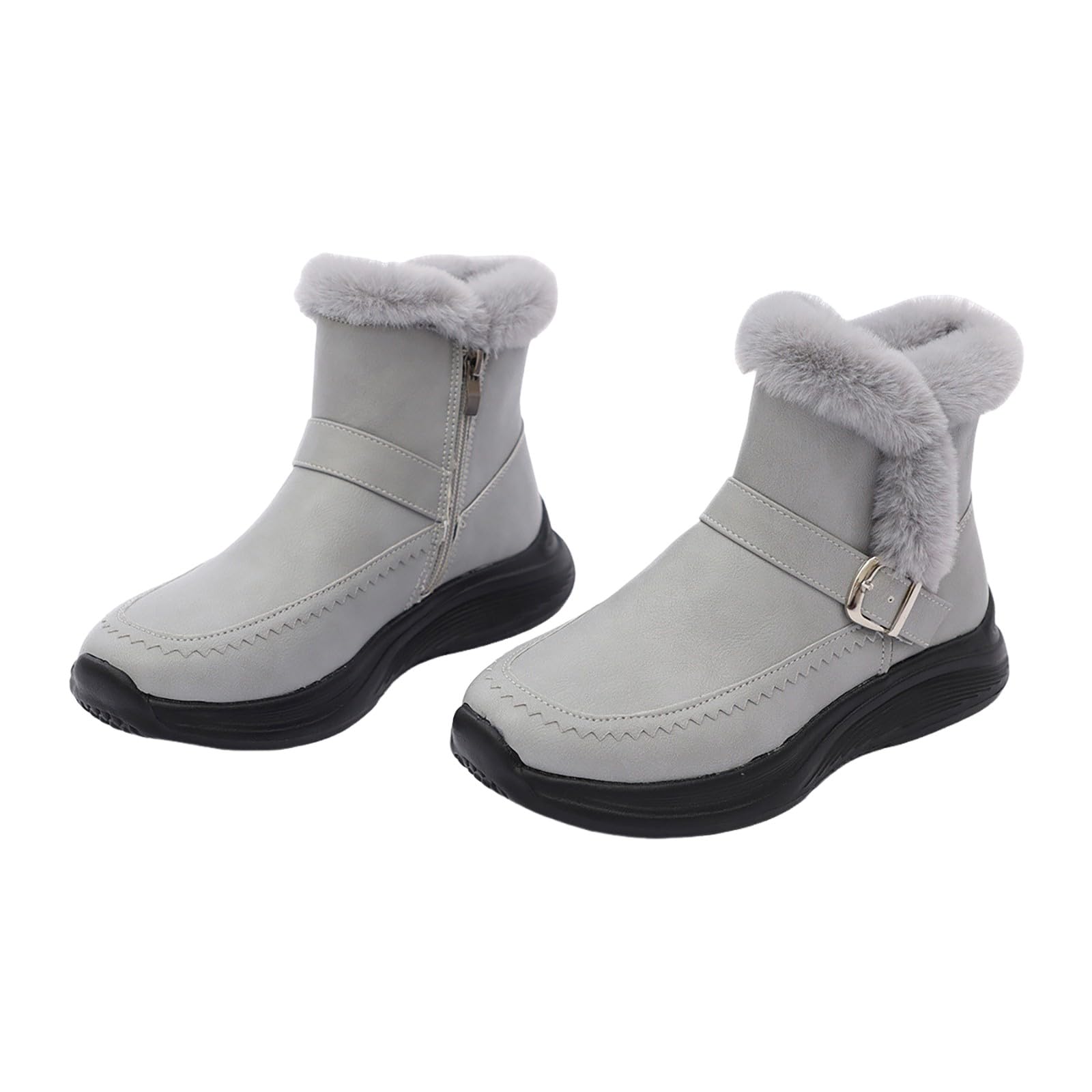 Bottines à lacets antidérapante et légères pour marcher en sécurité - 8